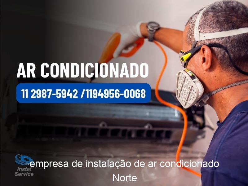 empresa de instalação de ar condicionado Norte