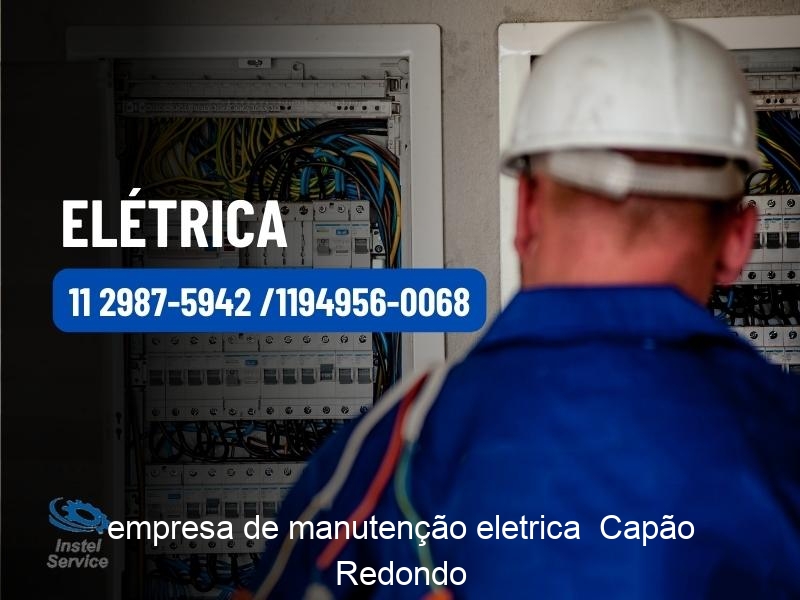 empresa de manutenção eletrica  Capão Redondo