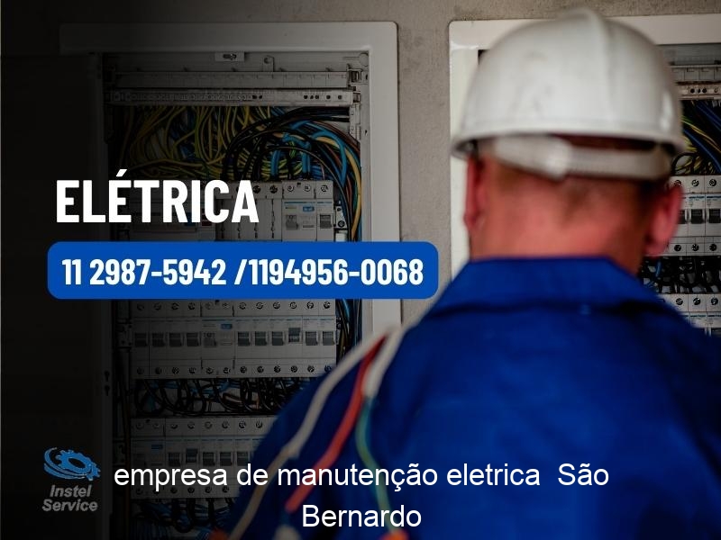 empresa de manutenção eletrica  São Bernardo dos Campos