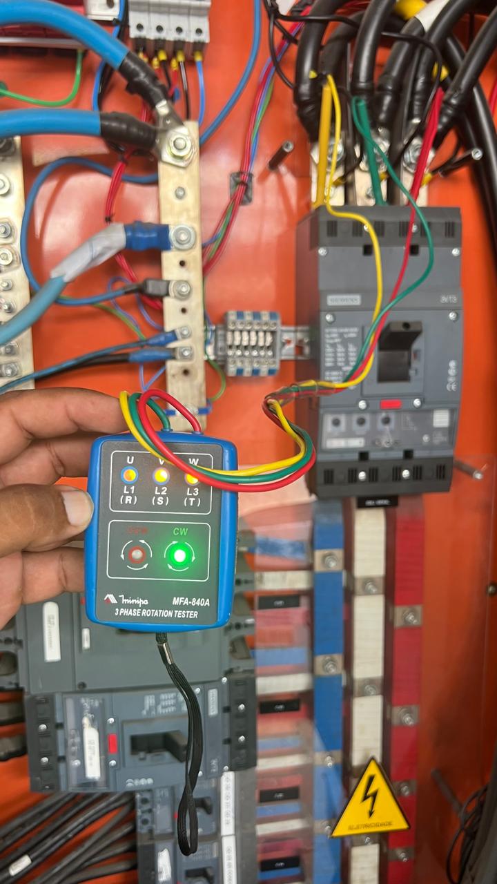 Vistoria do laudo NR10 em quadro elétrico no Bom Retiro (SP)